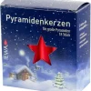 Ewa Kerzen, bougies de Noël et bougies de l'Avent 18 Bougies De Noël Pour Pyramide, Pyramidenkerzen 17 Mm