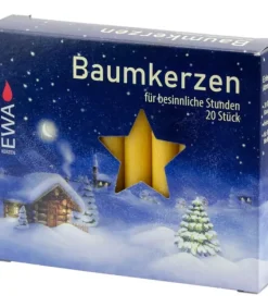 Ewa Kerzen, bougies de Noël et bougies de l'Avent 20 Bougies Sapin De Noël, Baumkerzen 13 Mm