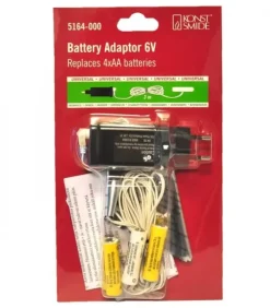 Konstsmide, guirlandes lumineuses de Noël Adaptateur Secteur Pour Articles Sur Piles 4 X 1,5 V Aa