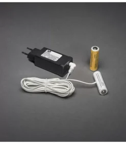Konstsmide, guirlandes lumineuses de Noël Adaptateur Secteur Pour Articles Sur Piles 2 X 1,5 V Aa