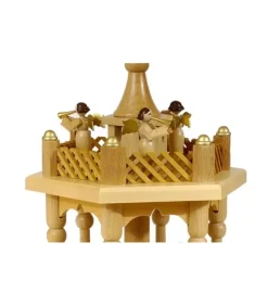 Richard Glasser, Pyramides de Noël allemandes Ange De Rechange Couleur Bois Pour Pyramide A Etages