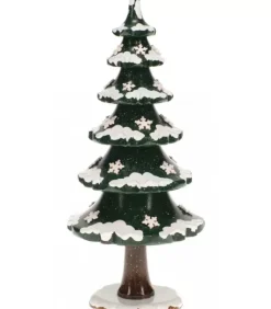 Hubrig, figurines pour enfant Arbre D'Hiver Avec Cristaux De Neige - Village De Noël Miniature