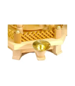 Richard Glasser, Pyramides de Noël allemandes Barriere De Rechange Couleur Bois Pour Pyramide A Etages 84 Mm