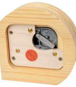 Graupner, décoration de sapin de Noël, Déco Noël enfant Boite A Musique En Bois, Père Noël Et Ange Blanc