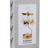 Pluto Produkter, déco de Noël Scandinave Bougeoir Carrousel Cerf Dore