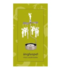 Pluto Produkter, déco de Noël Scandinave Bougeoir Carrousel Elans