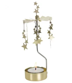 Pluto Produkter, déco de Noël Scandinave Bougeoir Carrousel Nuit Etoilee