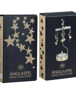 Pluto Produkter, déco de Noël Scandinave Bougeoir Carrousel Nuit Etoilee