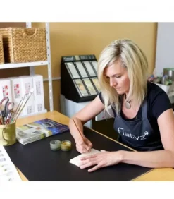 Flatyz, bougie décorative scandinave Bougie Déco De Noël Motif Village Sous LÀ Neige