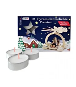 Ewa Kerzen, bougies de Noël et bougies de l'Avent Bougies Chauffe-Plat Pour Photophore Noël