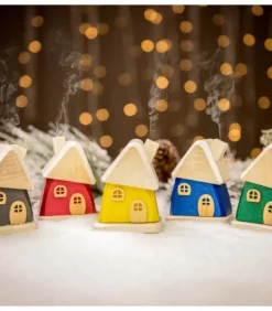 Hubrig, figurines pour enfant Brule-Encens Maison Verte