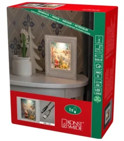 Konstsmide, guirlandes lumineuses de Noël Cadre Photo Lumineux Père Noël Avec Animaux