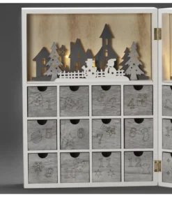 Konstsmide, guirlandes lumineuses de Noël Calendrier De L'Avent A Tiroir