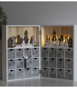 Konstsmide, guirlandes lumineuses de Noël Calendrier De L'Avent A Tiroir