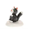 Hubrig, figurines pour enfant Chat Noir , Village De Noël Miniature
