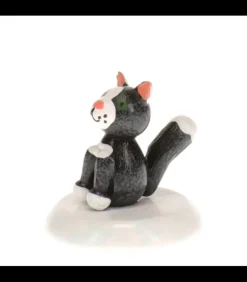 Hubrig, figurines pour enfant Chat Noir , Village De Noël Miniature