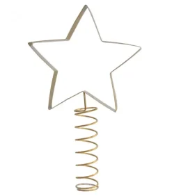 Pluto Produkter, déco de Noël Scandinave Cimier De Sapin Etoile Dore