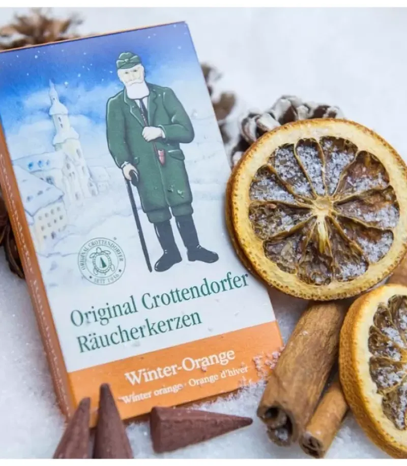 Crottendorf, cones d'encens Cone D'Encens Senteur Orange De Noël