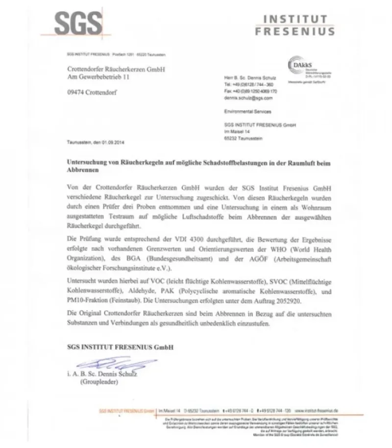 Crottendorf, cones d'encens Cone D'Encens Senteur Orange De Noël