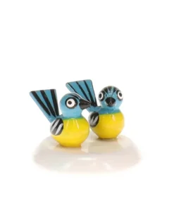 Hubrig, figurines pour enfant Couple De Mesanges - Village De Noël Miniature