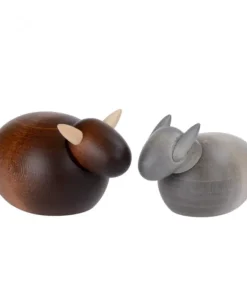 Köhler, Père Noël en bois Crèche De Noël Complete Avec 12 Personnages 12 Cm