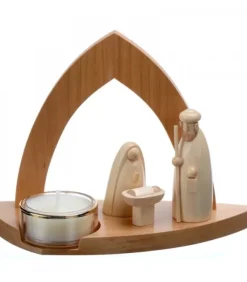 Schalling, crèche moderne Crèche Design Avec Bougeoir