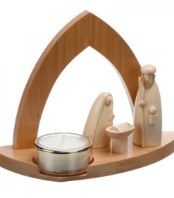 Schalling, crèche moderne Crèche Design Avec Bougeoir