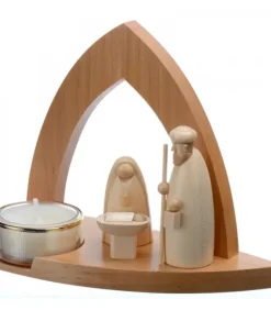 Schalling, crèche moderne Crèche Design Avec Bougeoir