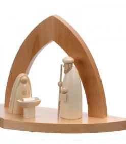Schalling, crèche moderne Crèche Design En Bois En Forme D'Arche