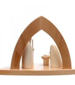 Schalling, crèche moderne Crèche Design En Bois En Forme D'Arche
