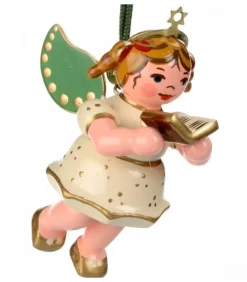 Hubrig, figurines pour enfant Déco Sapin De Noël, Ange Qui Chante