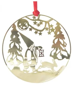 Pluto Produkter, déco de Noël Scandinave Déco Sapin De Noël, Lutin Marchant Dans La Foret