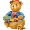 Hubrig, figurines pour enfant Déco Sapin Vintage, Ourson Et Camion