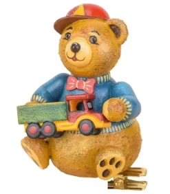 Hubrig, figurines pour enfant Déco Sapin Vintage, Ourson Et Camion