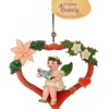 Hubrig, figurines pour enfant Décoration Sapin De Noël, Ange Dans Un Coeur Rouge