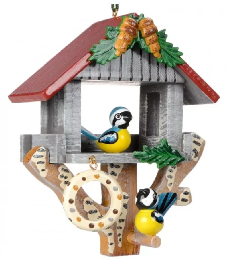 Hubrig, figurines pour enfant Décorations Sapin De Noël A Suspendre, Mangeoire A Mesange