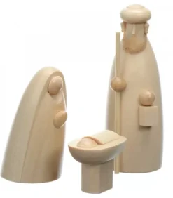 Schalling, crèche moderne Enfant Jesus, Marie Et Joseph, 12 Cm