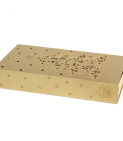 Pluto Produkter, déco de Noël Scandinave Etui Dore Motif Sapin De Noël Pour Boite D'Allumettes