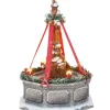 Hubrig, figurines pour enfant Fontaine De Village Miniature Avec Elairage