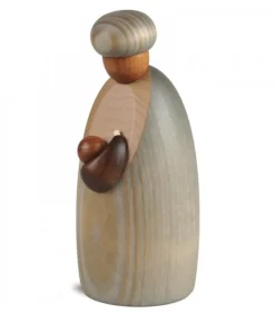 Köhler, Père Noël en bois Grand Personnage De Crèche De Noël, Le Bedouin, 17 Cm