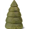 Köhler, Père Noël en bois Grand Sapin De Noël En Bois Design, 14 Cm, Vert