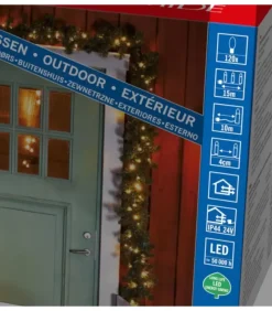 Konstsmide, guirlandes lumineuses de Noël Guirlande Sapin Extérieure 120 Diodes Led