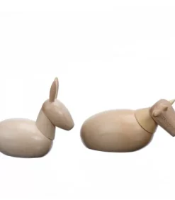 Schalling, crèche moderne L'Ane Et Le Boeuf, Animaux De La Crèche De Noël, 6 Cm