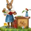 Hubrig, figurines pour enfant Lapin De Paques En Bois Institutrice
