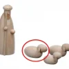 Schalling, crèche moderne Mouton En Bois Pour Crèche De Noël, 3.5 Cm