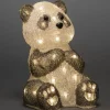 Konstsmide, guirlandes lumineuses de Noël Panda Lumineux Led 27 Cm En Acrylique, 40 Diodes Blanc Chaud