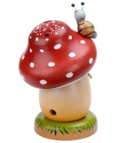 Hubrig, figurines pour enfant Personnage Brule-Encens Champignon Joyeux