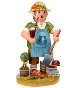 Hubrig, figurines pour enfant Personnage Brule-Encens Jardinier