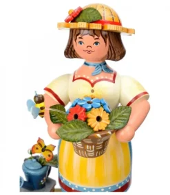 Hubrig, figurines pour enfant Personnage Brule-Encens Jardiniere