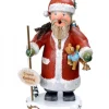 Hubrig, figurines pour enfant Personnage Brule-Encens Père Noël